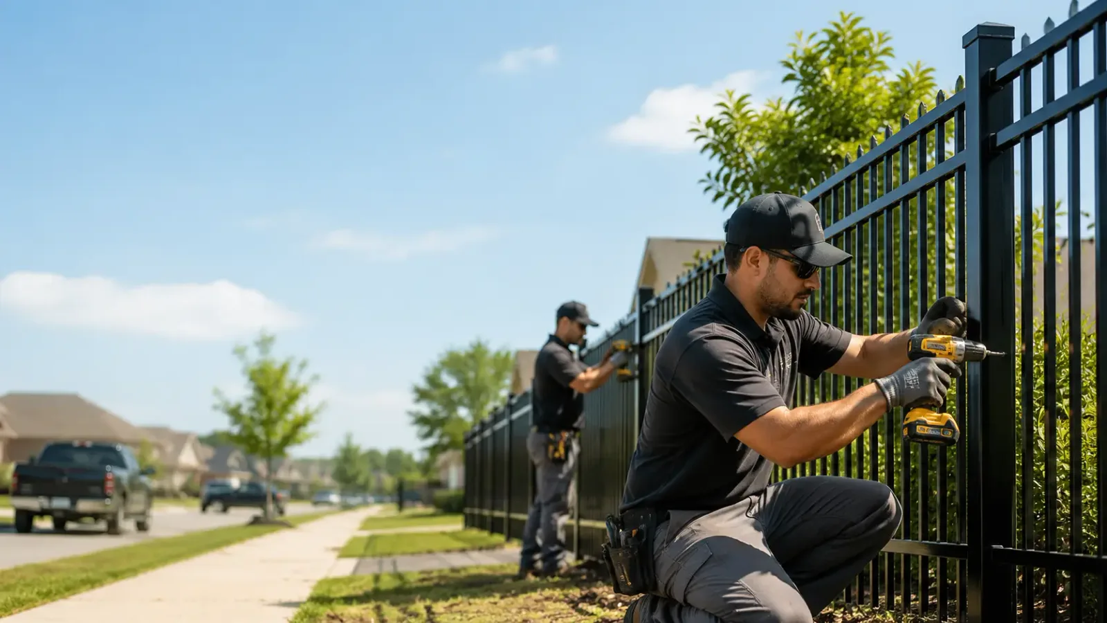 Metal Fence Installation in Monmouth Junction, NJ
